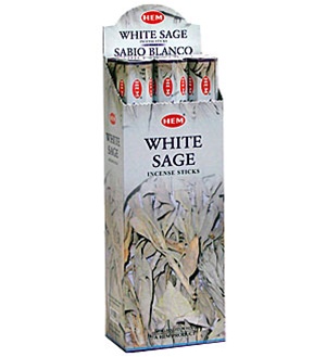 Hem White Sage Incense (Hex)